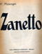 Mascagni - Zanetto - Libretto