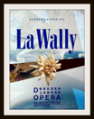 Plakat  zur Oper - La Wally - Amsterdam 1993