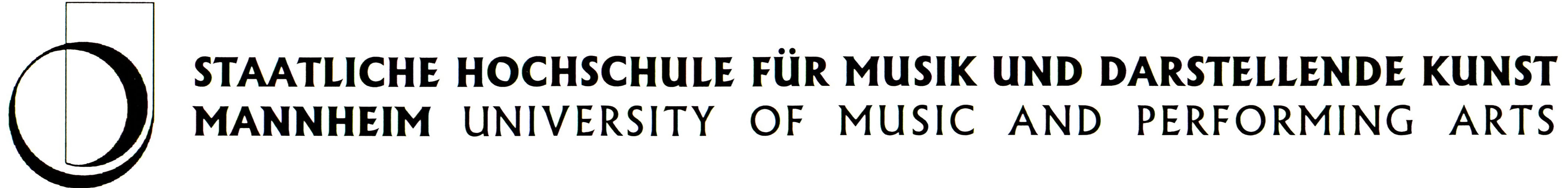 Logo der Musikhochschule Mannheim